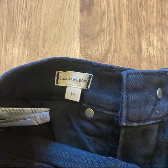 Madewell Cali Demi Boot in Washed Black - Picture 6 of 6